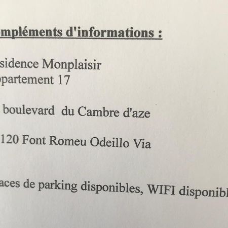 Monplaisir Apartment Font-Romeu-Odeillo-Via Екстериор снимка